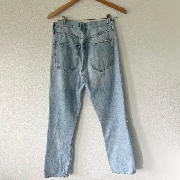 AGOLDE Riley Jean Straight Crop in Shatter - Picture 6 of 6